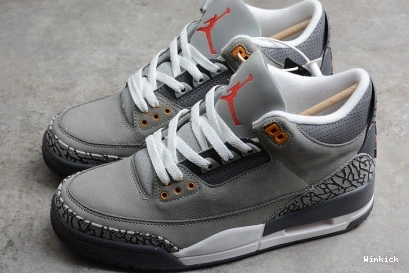 JORDAN “COOL GREY” 3 CT8532-012 AIR 0901
